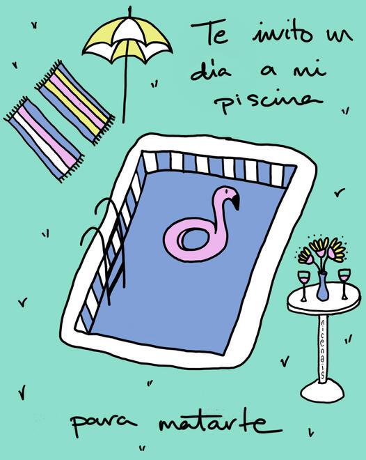 Te invito a mis piscina - Maren